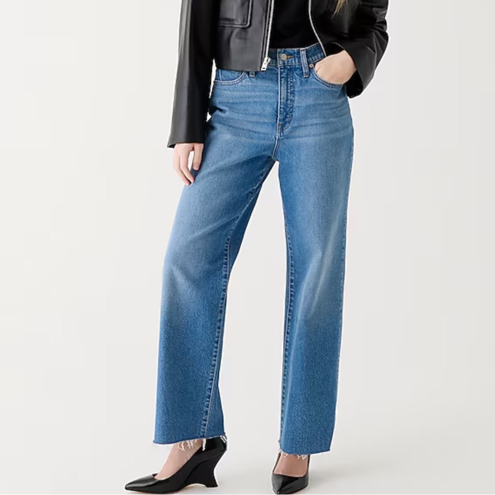 J. Crew Slim Wide-Leg Jean